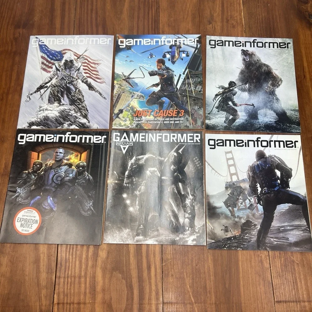 Game Informer Magazine Lot 29 Issues GTA V Mario Halo Batman Last of Us Fortnite